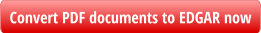 Convert PDF documents to EDGAR now